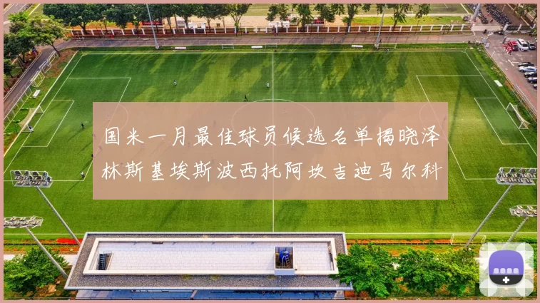 国米一月最佳球员候选名单揭晓泽林斯基埃斯波西托阿坎吉迪马尔科争夺荣誉