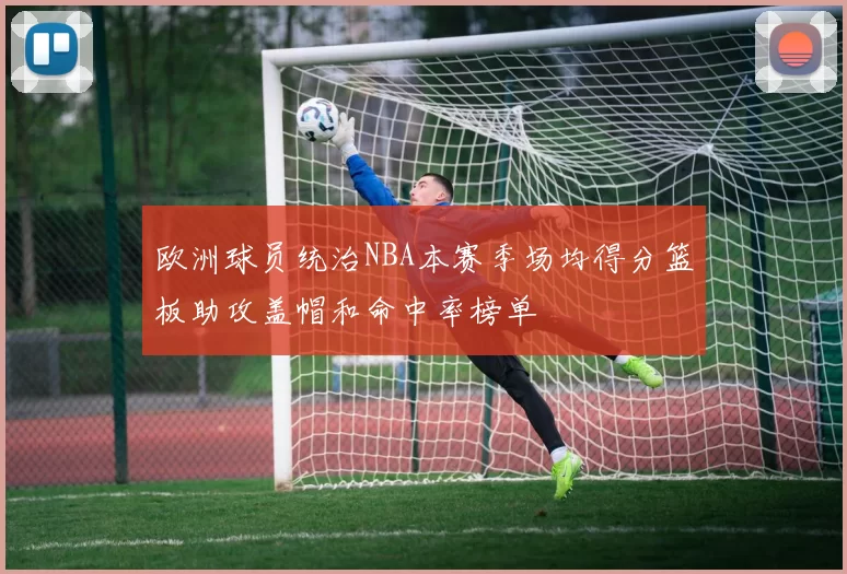 欧洲球员统治NBA本赛季场均得分篮板助攻盖帽和命中率榜单